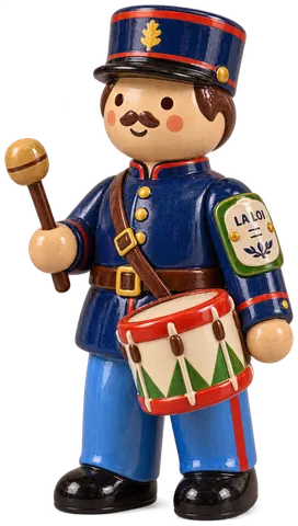 Garde champêtre, figurine en faïence de FermeVallée