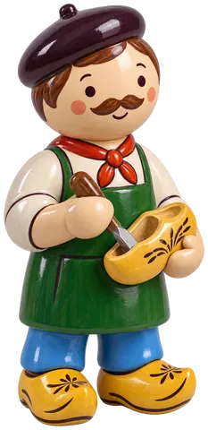 Sabotier, figurine en faïence de FermeVallée