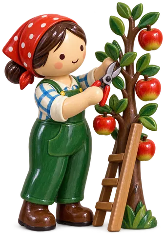 Arboriculteur, figurine de la ferme