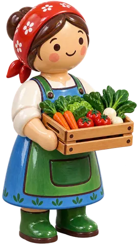 Maraîcher, figurine de la ferme
