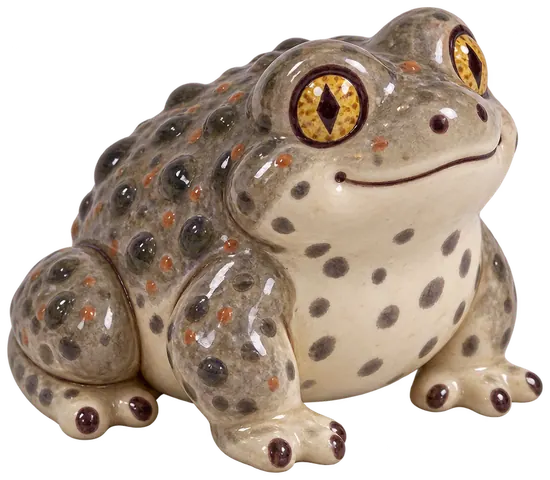 Alyte accoucheur, figurine en faïence de FermeVallée