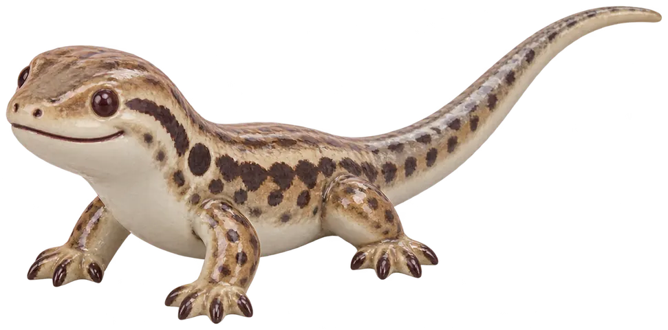 Lézard des murailles, figurine en faïence de FermeVallée