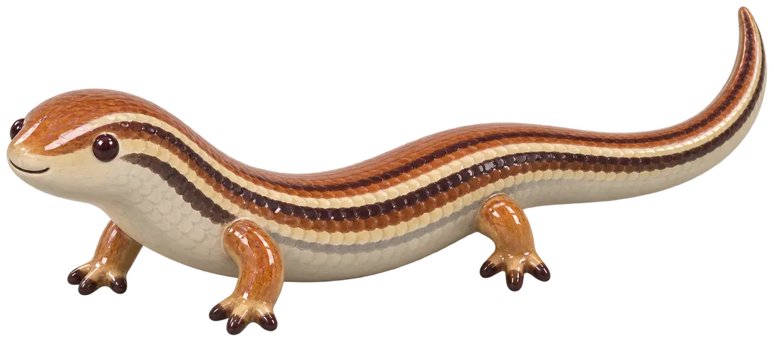 Seps strié, figurine en faïence de FermeVallée