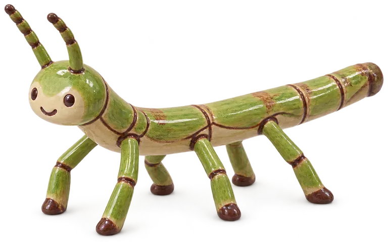 Phasme gaulois, figurine en faïence de FermeVallée