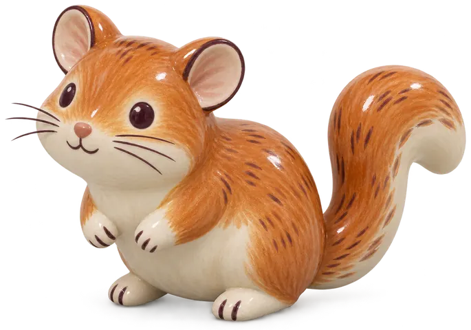 Muscardin, figurine en faïence de FermeVallée