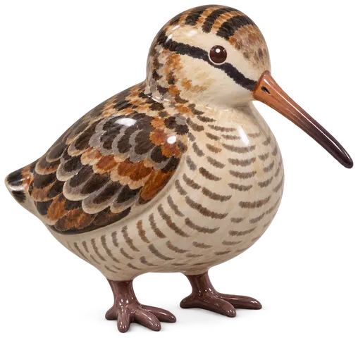 Bécasse des bois, figurine en faïence de FermeVallée