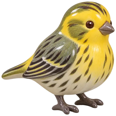 Serin cini, figurine en faïence de FermeVallée