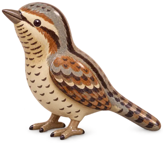 Torcol fourmilier, figurine en faïence de FermeVallée