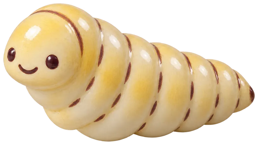 Mouche de la carotte, figurine en faïence de FermeVallée