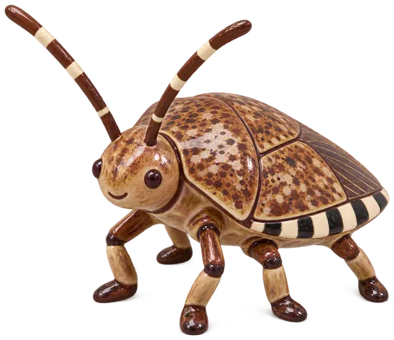 Punaise diabolique, figurine en faïence de FermeVallée