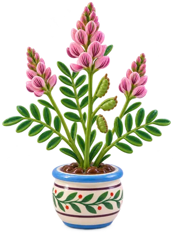 Sainfoin, figurine en faïence de FermeVallée