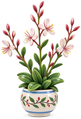Gaura, figurine en faïence de FermeVallée