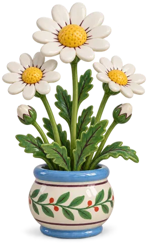 Marguerite, figurine en faïence de FermeVallée