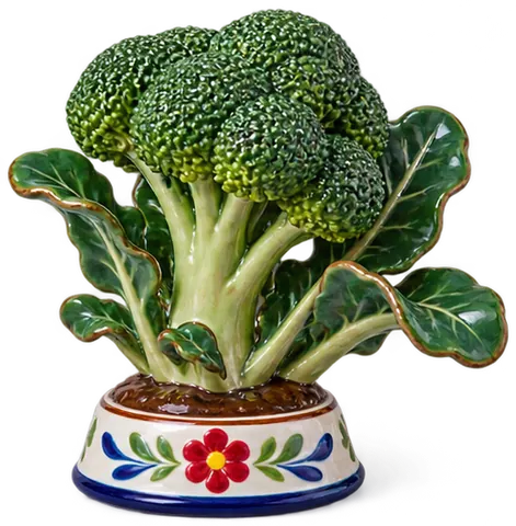 Brocoli, figurine de la ferme