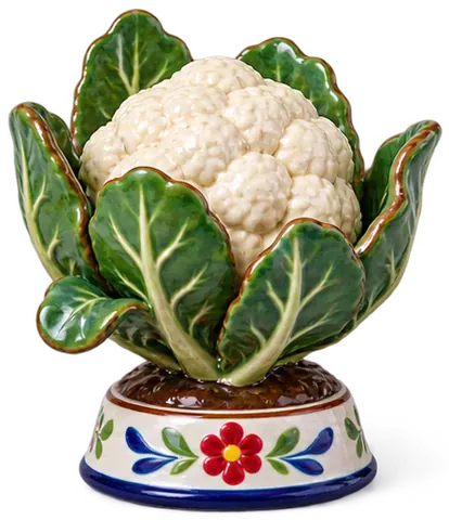Chou-fleur, figurine de la ferme