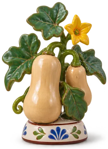 Courge butternut, figurine de la ferme