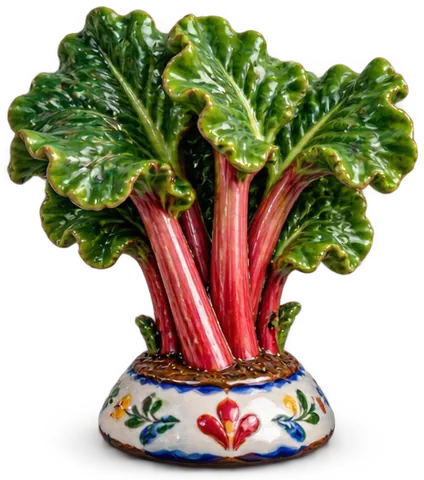 Rhubarbe, figurine de la ferme