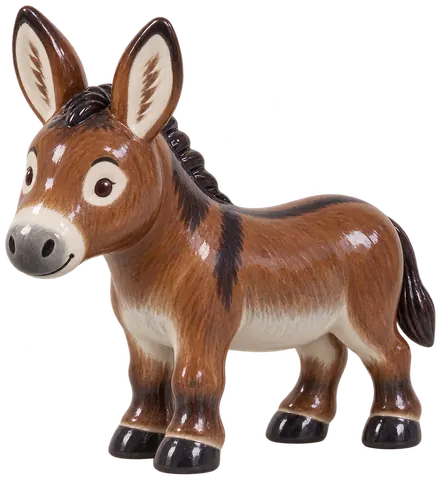 Âne normand, figurine en faïence de FermeVallée