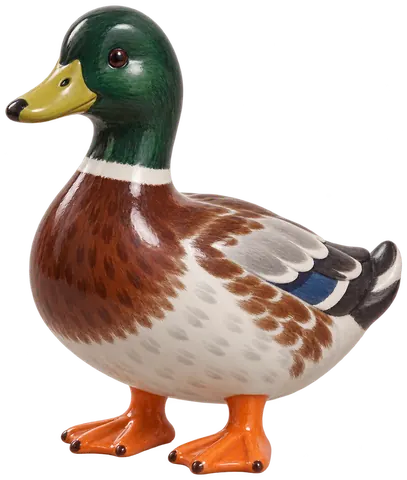 Appleyard argenté, figurine en faïence de FermeVallée