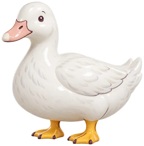 Canard de Bourbourg, figurine en faïence de FermeVallée
