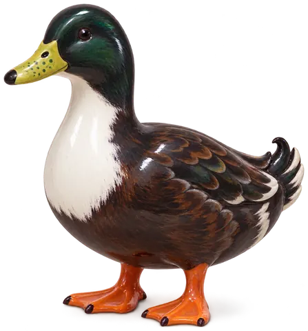 Canard de Vouillé, figurine en faïence de FermeVallée