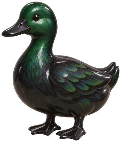 Cayuga, figurine en faïence de FermeVallée