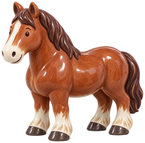 Appenninico, figurine en faïence de FermeVallée