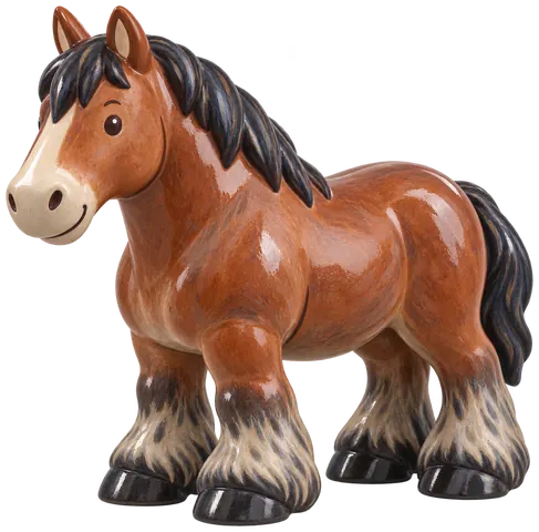 Ardennais, figurine en faïence de FermeVallée