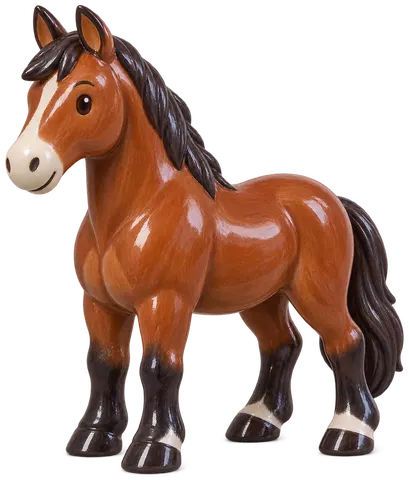 Heihe, figurine en faïence de FermeVallée