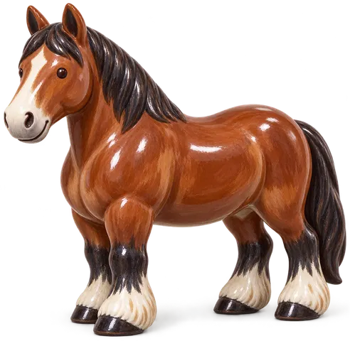 Kouznetsk, figurine en faïence de FermeVallée