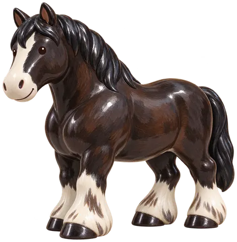 Sztumski, figurine en faïence de FermeVallée