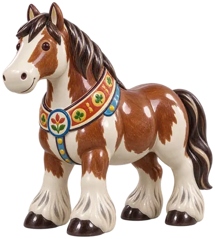 Tomsk, figurine en faïence de FermeVallée