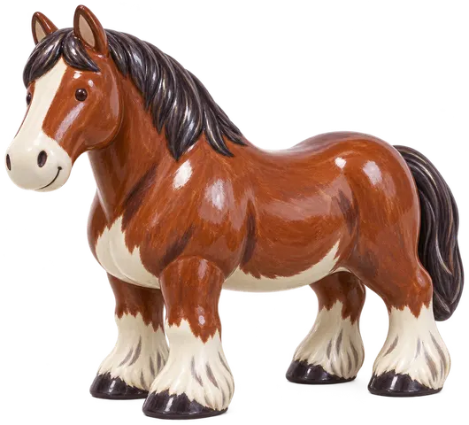 Trait bulgare, figurine en faïence de FermeVallée