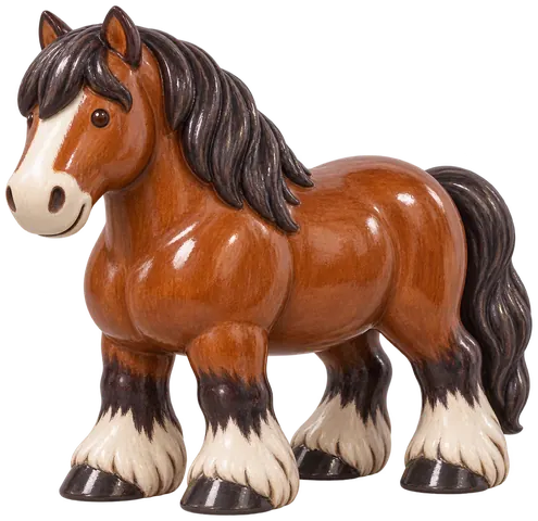 Trait de Rhénanie, figurine en faïence de FermeVallée