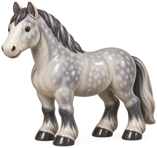 Trait irlandais, figurine en faïence de FermeVallée