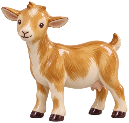 Golden Guernsey, figurine en faïence de FermeVallée