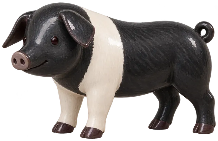 Cinta senese, figurine en faïence de FermeVallée