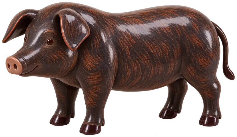 Mora Romagnola, figurine en faïence de FermeVallée