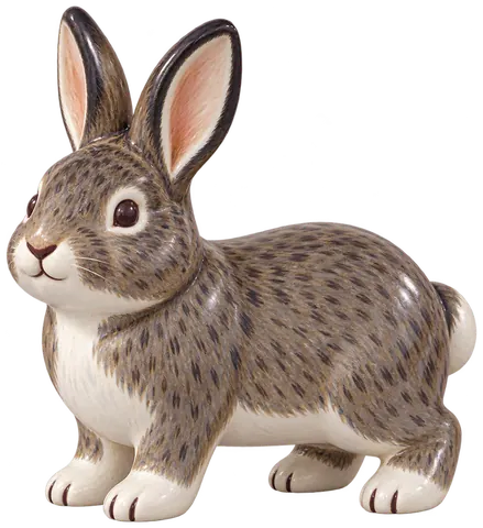 Gris de Vienne, figurine en faïence de FermeVallée
