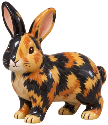 Japonais, figurine en faïence de FermeVallée