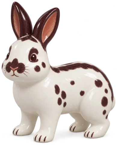 Papillon anglais, figurine en faïence de FermeVallée