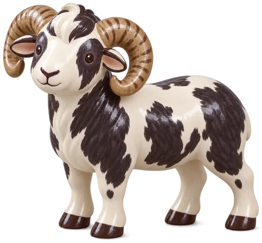 Bonpala, figurine en faïence de FermeVallée