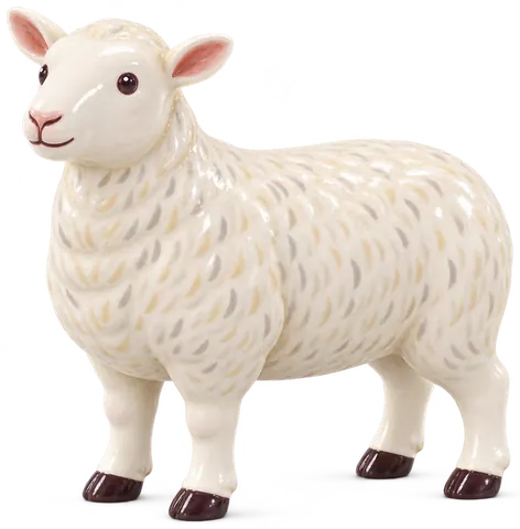 Charmoise, figurine en faïence de FermeVallée