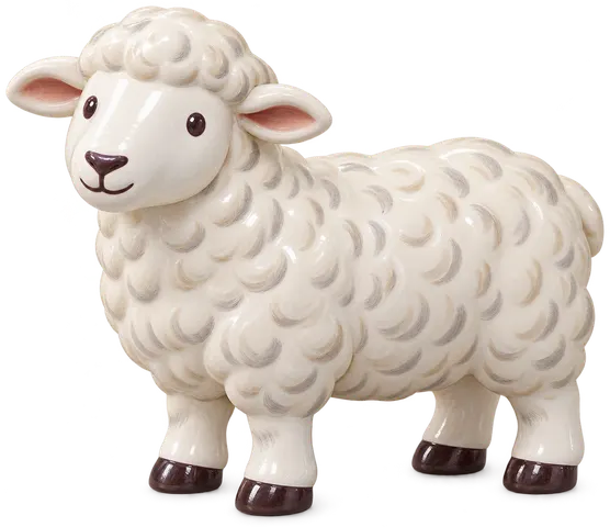 Corriedale, figurine en faïence de FermeVallée