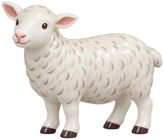Finnoise, figurine en faïence de FermeVallée