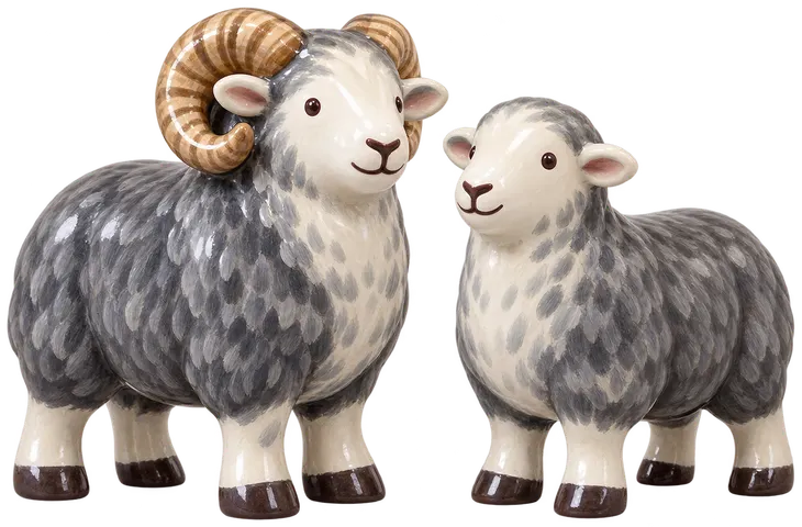 Herdwick, figurine en faïence de FermeVallée