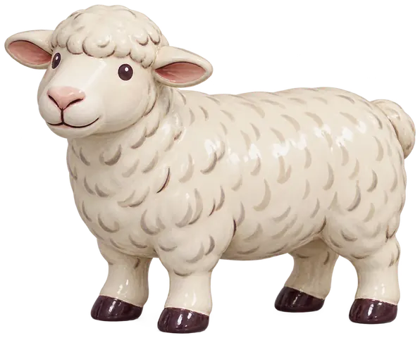 Île-de-France, figurine en faïence de FermeVallée