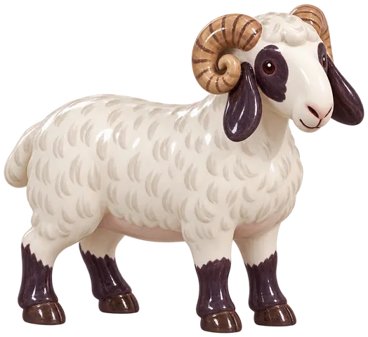 Lourdaise, figurine en faïence de FermeVallée