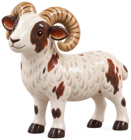 Macina, figurine en faïence de FermeVallée