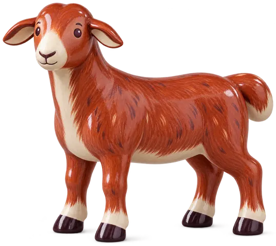 Masaï, figurine en faïence de FermeVallée